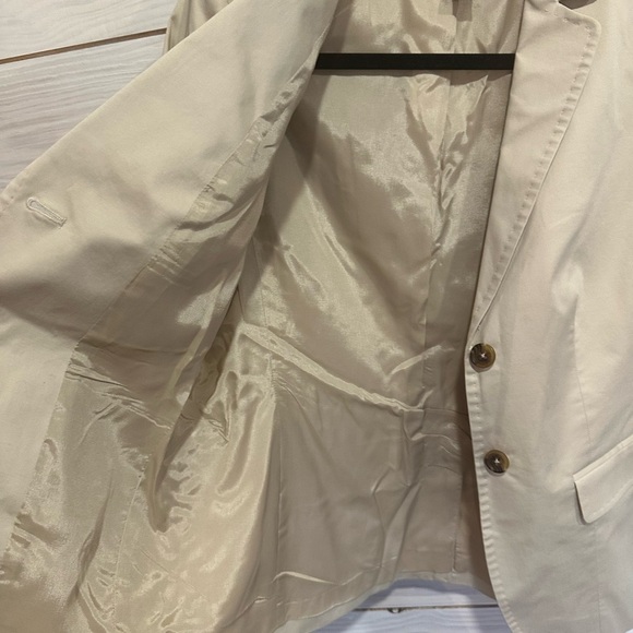 Brooks Brothers Tan Blazer Tailored Fit Lightweight - Picture 4 of 8